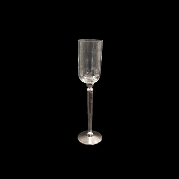 0050005 - Aluminum Glass Hurricane Stand