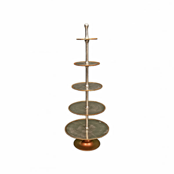 0050013 - 5-Tier Aluminum Tray Stand