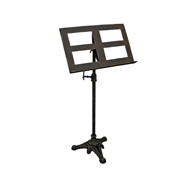 0090012 - Iron Black Book Stand