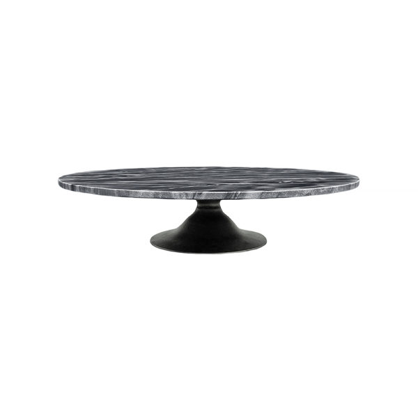 0270025 - Marble Stand Black Top/Black Base