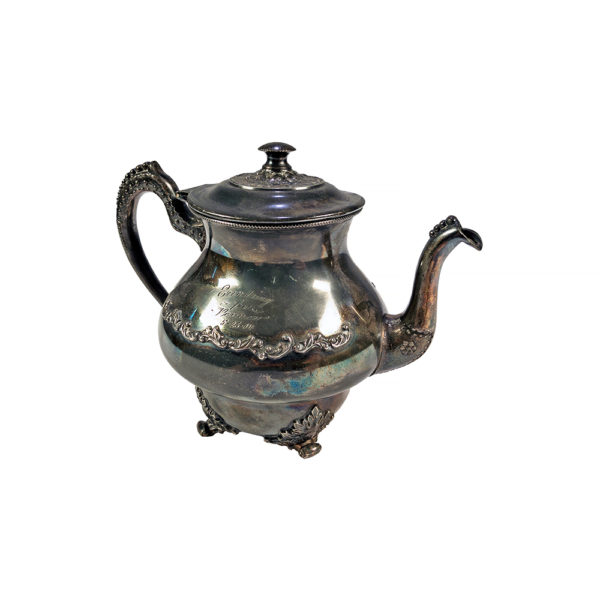 9990017 - Small Antique Metal Teapot