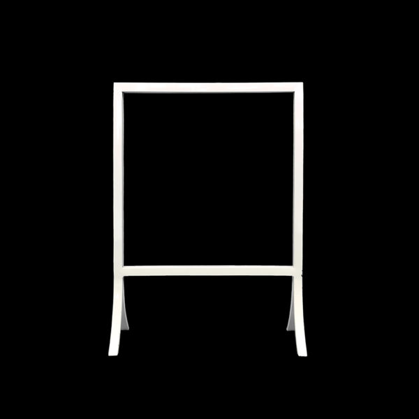 9990076 - Medium White Metal Slip Frame
