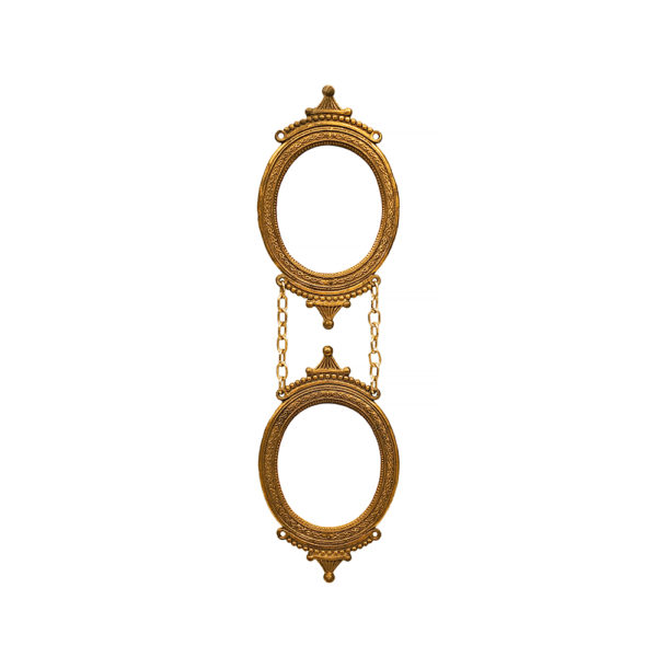 9990268 - Double Metal Hanging Picture Frame