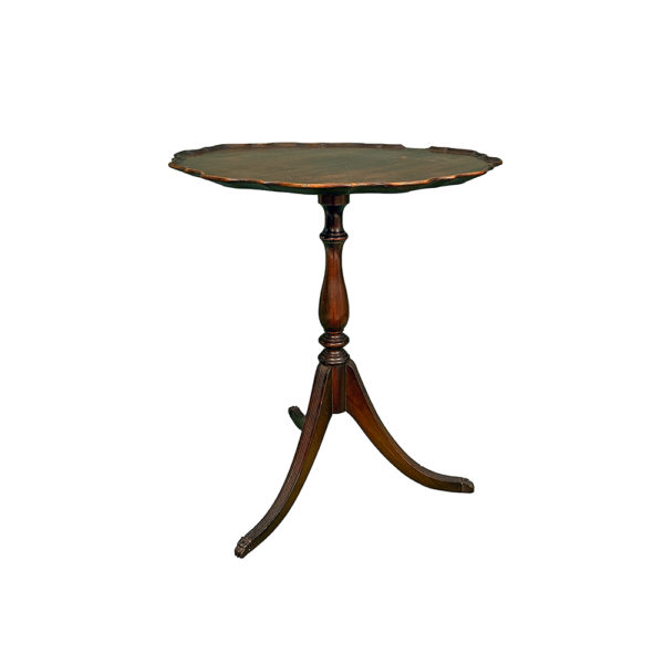 9990278 - Georgian Tilt Top Pie Crust Circular Tripod Table