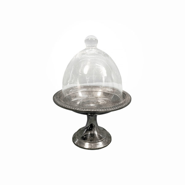 9990166 - Small Bell Jar w/ Metal Base