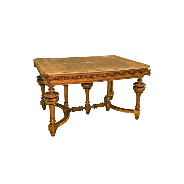 9990169 - Wood Table w/ 4 Faces