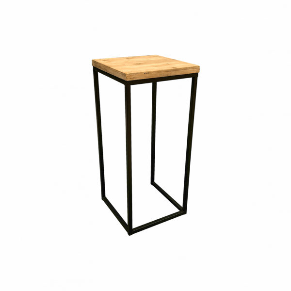 9990317.2 - Tall Wood Top Nesting End Table - S/2