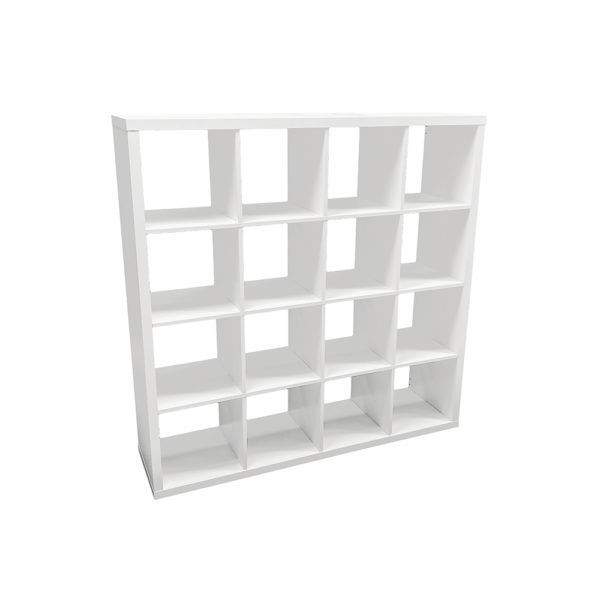 9990324 - 16 Cubby White Shelf