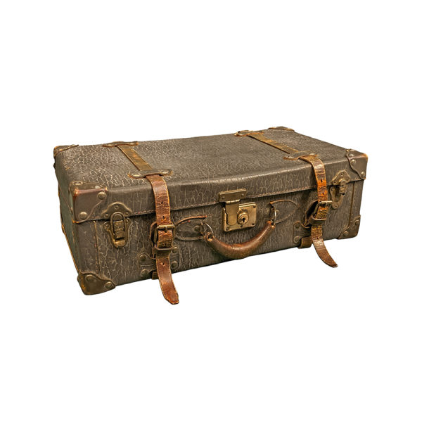 9990332 - Vintage Brown Suitcase
